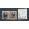Iceland 112-113  overprint in black  VFU/used CV 75 €