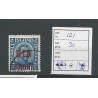 Iceland 121   overprint in red  VFU/used CV 30 €