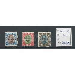 Iceland 147-149 Airmail GRAF ZEPPELIN  MNH CV 200 €
