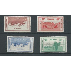 Iceland 168-171 Charity issue MNH  CV 12 €