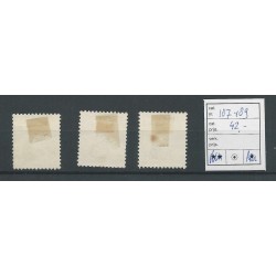 Iceland 187-189 King Christian  VFU/used CV 42 €