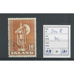 Iceland 240E  Country Motives  VFU/used  CV 40 €