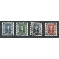 Iceland 281-284 Björnson   MNH  CV 50 €