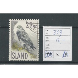 IJsland 339 Einheimische fauna VFU/gebrCV 15 €