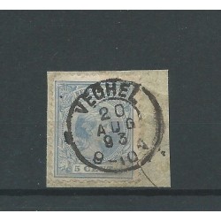 Nederland 35 met " VEGHEL 1893"  VFU/gebr  CV 25 €