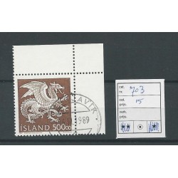 Iceland  73   VFU/used CV 15 €