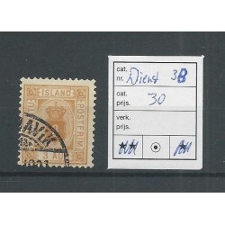 Iceland  Official 3B  VFU/used  CV 30 €