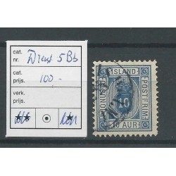 Iceland  Official 5Bb  VFU/used  CV 100 €
