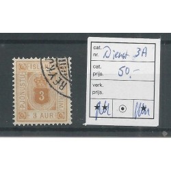 Iceland  Official 3A  VFU/used  CV 50 €