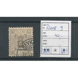 Iceland  Official 9  VFU/used  CV 40 €