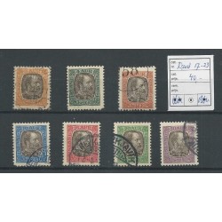 Iceland  Official 17-23  VFU/used  CV 40 €