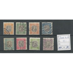 Iceland  Official 24-31 VFU/used  CV 65 €