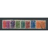 Suriname  249-256 Numeral VFU/used  CV 4 €