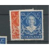 Suriname  276-277 Wilhelmina   VFU/used  CV 6,80 €