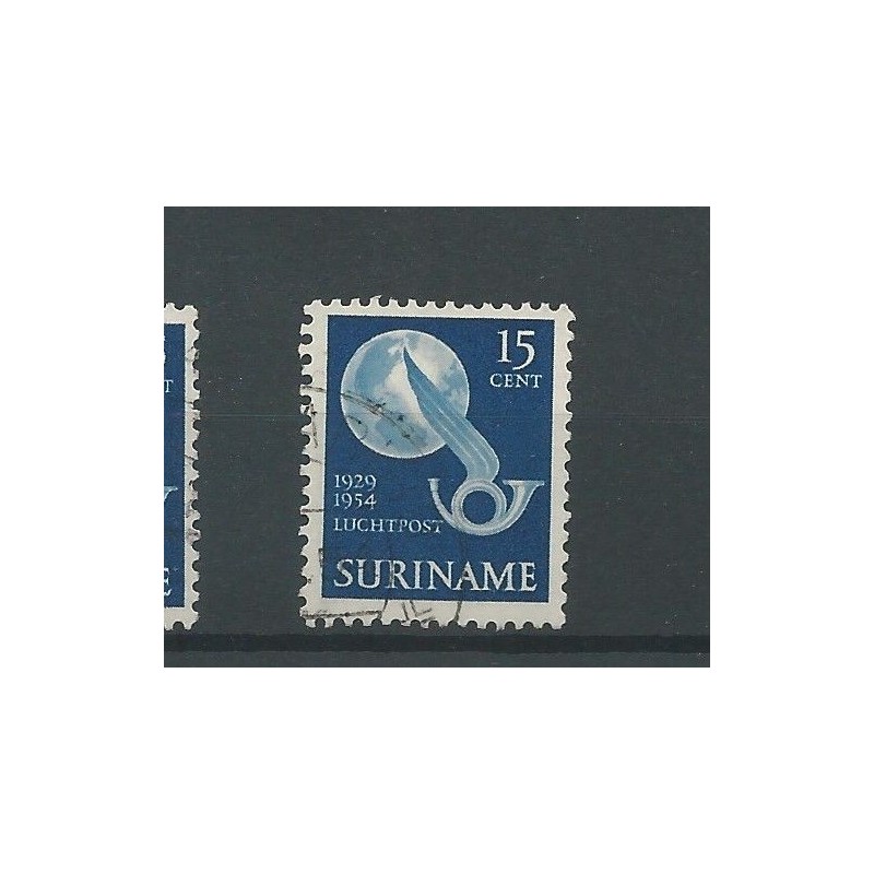 Suriname  LP32  airmail VFU/used  CV  1,50 €