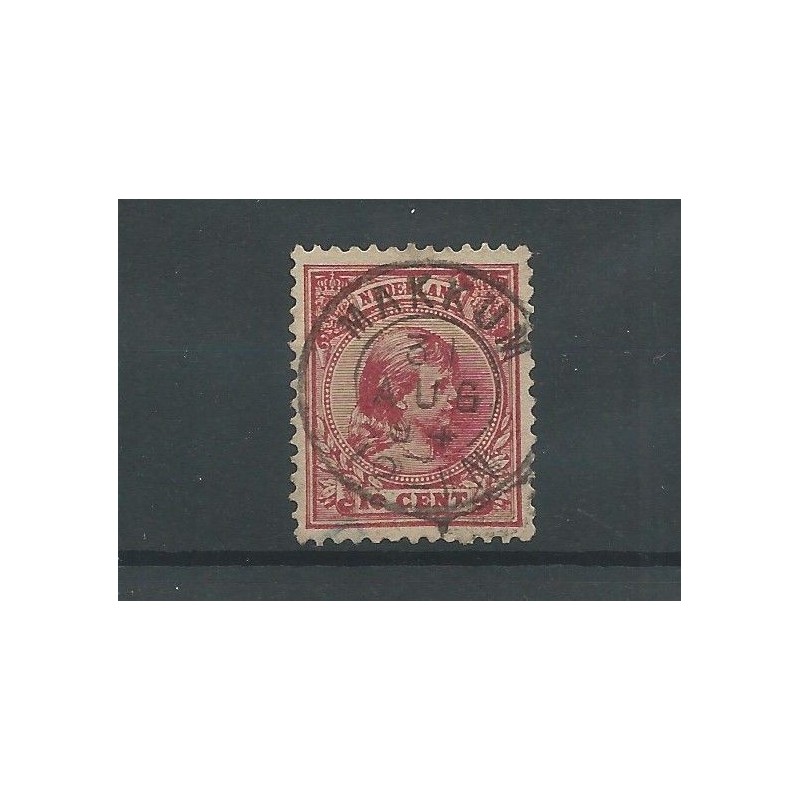 Nederland 37 met  "MAKKUM 1892" VFU/gebr  CV 15++ €