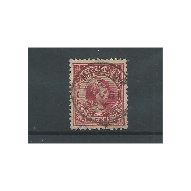 Netherlands 37 with  "MAKKUM 1892" VFU/used  CV 15++ €