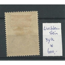 Liechtenstein 3ya Fürst Johan 25H   MH/unused CV 600 €