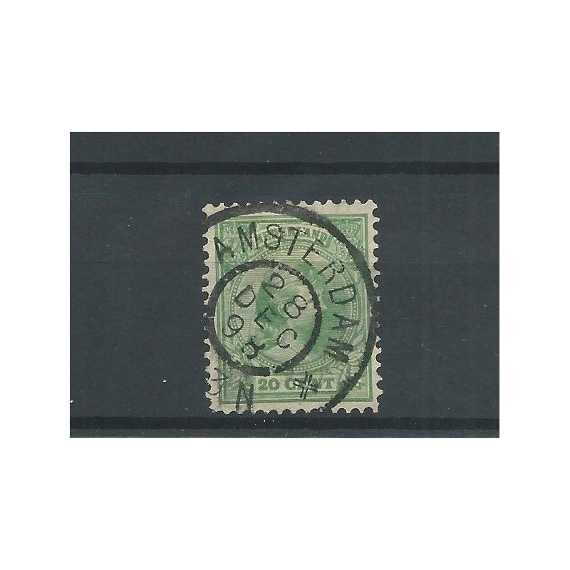 Netherlands 40  "AMSTERDAM 1898" VFU/used  CV 8 €