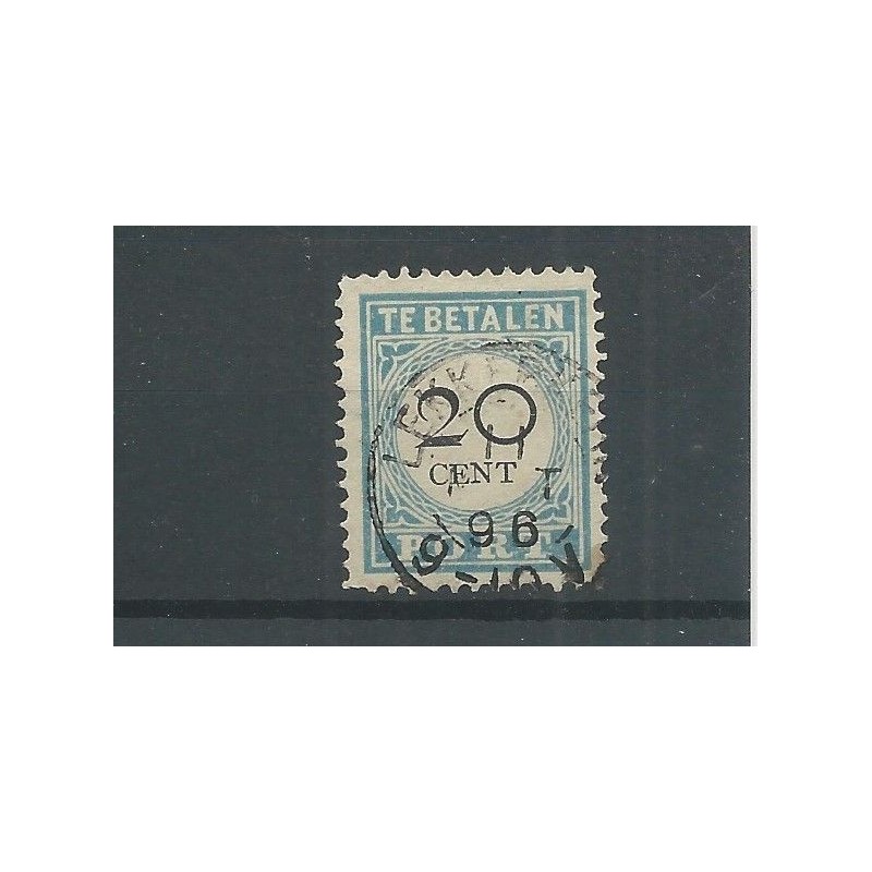 Netherlands P10D-III  "LEKKERKERK 1896" VFU/used   CV 10+ €