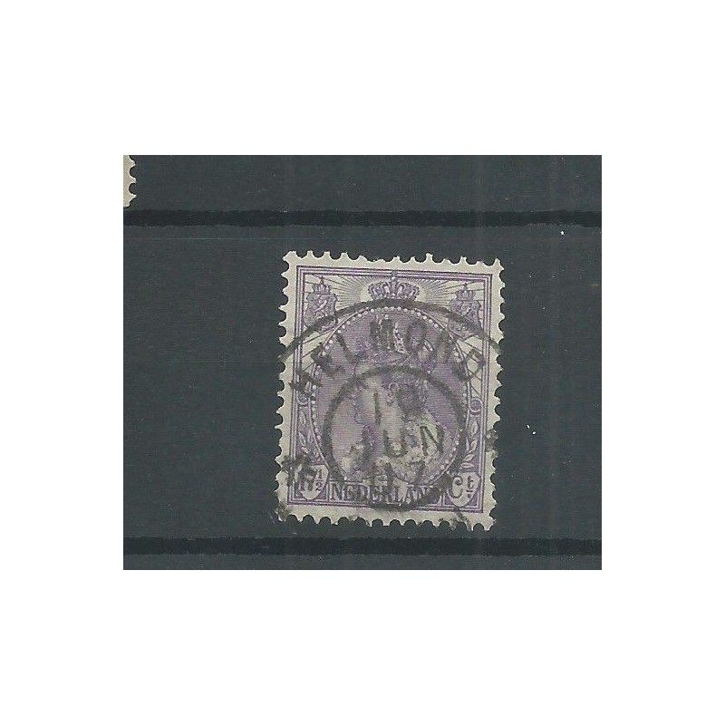 Netherlands 66 with HELMOND 1907 large round cancel  CV  20+ €