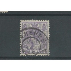 Netherlands 66 with HILVARENBEEK 1906 large round cancel  CV  32+ €