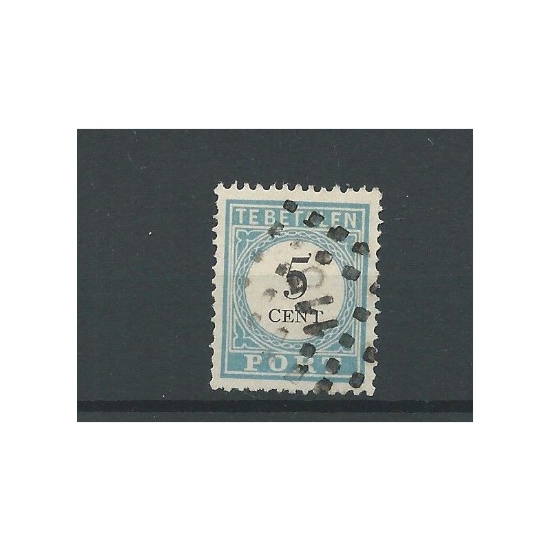Nederland P6D-II  met Puntstempel 115 VFU  CV 12+ €