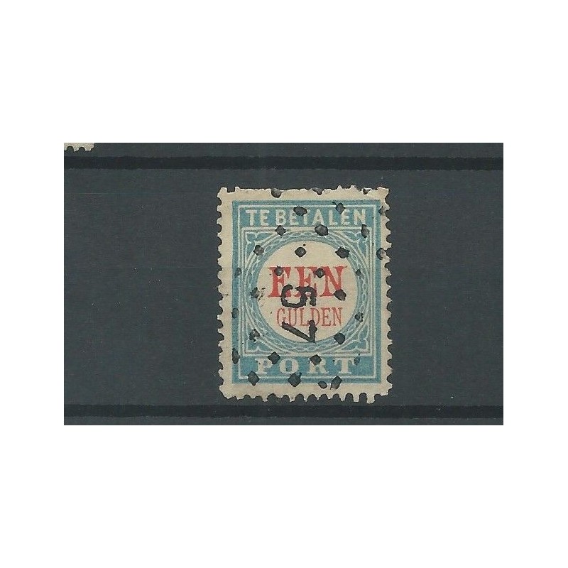 Nederland P12B-III met Puntstempel 57 VFU  CV 60+ €
