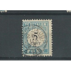 Netherlands P6D-III OLDERBERKOOP 1894  small round cancel  VFU  CV 20+ €