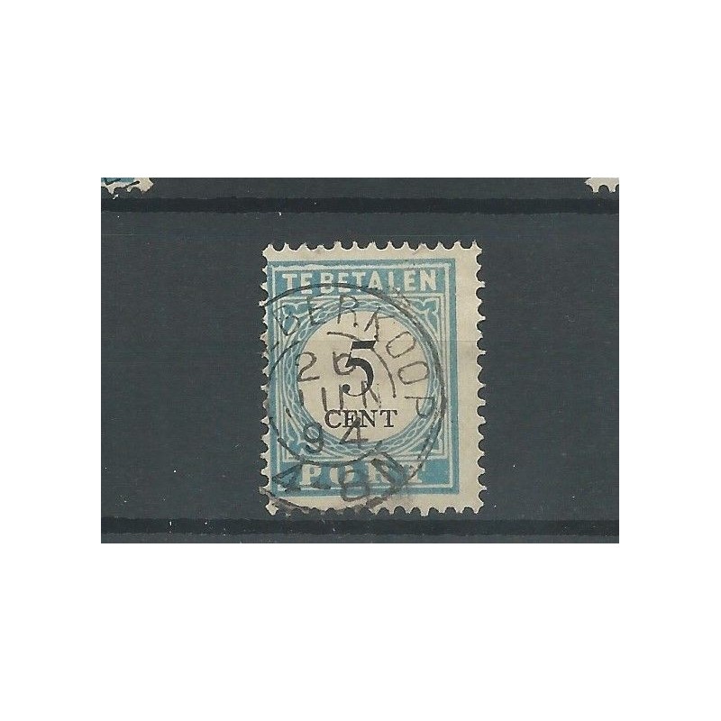 Netherlands P6D-III OLDERBERKOOP 1894  small round cancel  VFU  CV 20+ €