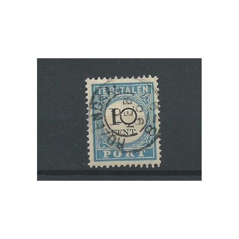 Netherlands P7D-III  ROZENDAAL 1895  small round cancel  VFU  CV 7+ €