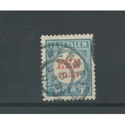 Netherlands P12D-I  HENGELO 1907 large round cancel  VFU  CV 50+ €