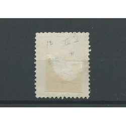 Netherlands P12D-III  SCHIEDAM 1894 small round cancel  VFU  CV 35+ €