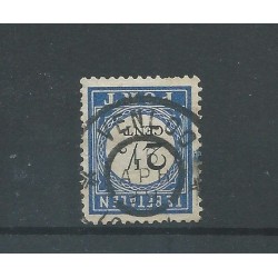 Netherlands P16 VENLOO 1899  large round cancel  VFU  CV 5+ €