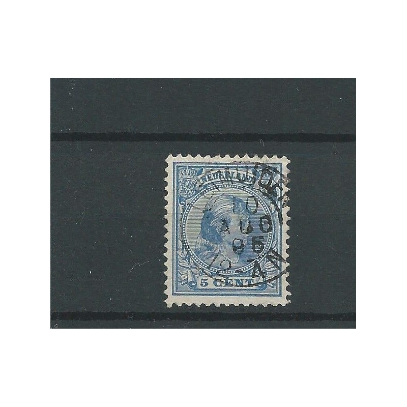 Netherlands 35 with " LEIMUIDEN 1895"  VFU/used  CV 45 €