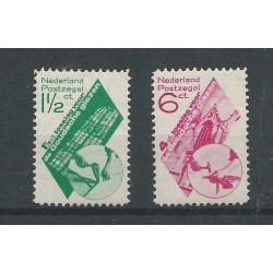 Netherlands 238-239 Goudse Glazen MNH  CV 95 €
