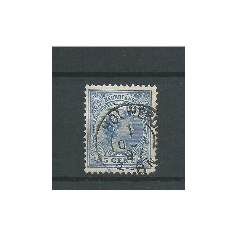Netherlands 35 with " HOLWERD 1897"  VFU/used  CV 10 €