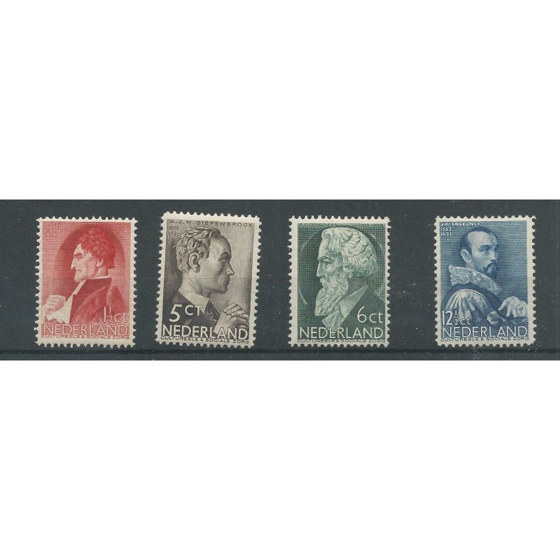 Nederland 274-277 Zomer 1935  MNH/postfris  CV 117 €