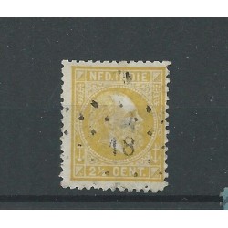 Dutch East Indies 7F with numeral dot cancel 18   CV 37,50+++ €