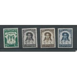 Suriname 183-186 Emancipatie zegels MNH/postfris CV 18 €