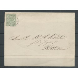 Netherlands 15 Krantenbandje "ROTTERDAM 2letter"  VFU/used  CV  100 €