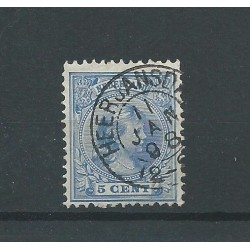 Netherlands 35 with " HEERJANSDAM 1898"  VFU/used  CV 22 €