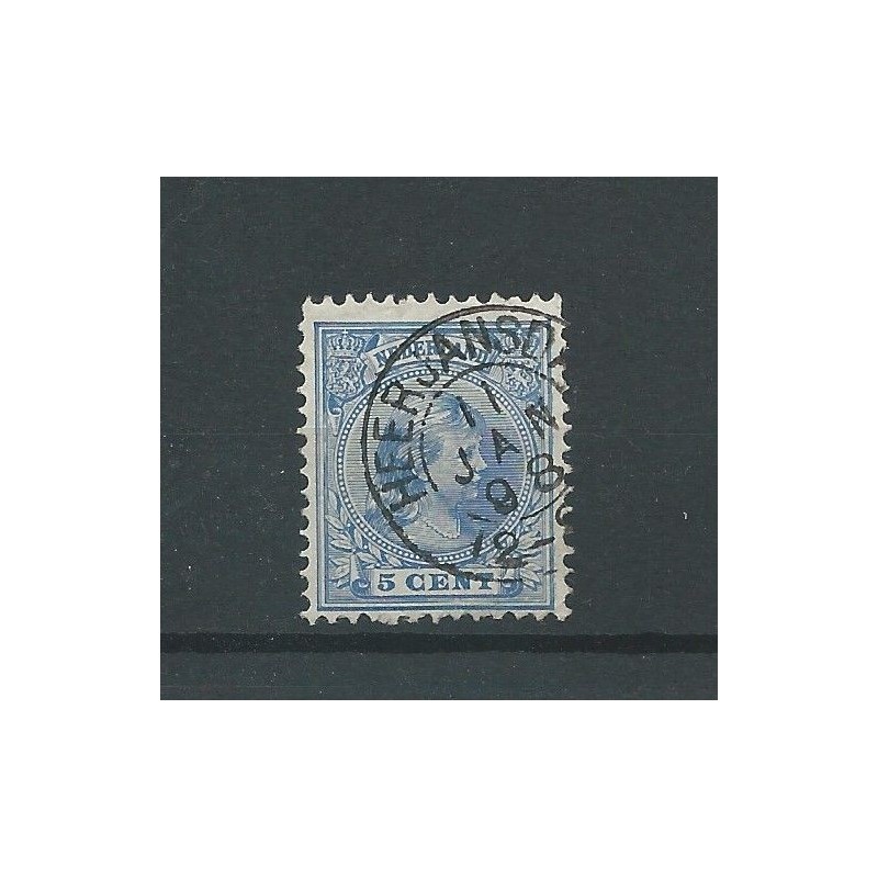 Netherlands 35 with " HEERJANSDAM 1898"  VFU/used  CV 22 €