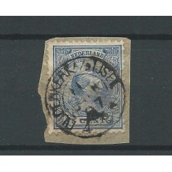 Netherlands 35 with " OUDERKERK A/D IJSEL 1897"  VFU/used  CV 19 €