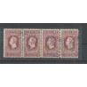 Netherlands 98 Jubilee  strip of 4  VFU/used  CV  100++ €