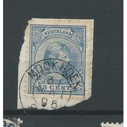 Nederland 35 met " MOOKHOEK 1896"  VFU/gebr  CV 80 €