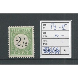 Curacao P1-II  Port 1889  MH/ongebr CV  10 €