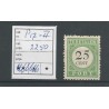 Curaçao  P17-II  Postage due 1892  MH/unused CV  22,5 €