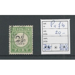 Curaçao  P11fb  "open frame"   Postage due 1892  VFU/used CV  20 €
