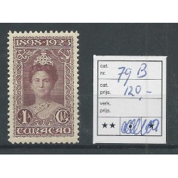 Curaçao  79B Wilhelmina  MNH  CV  120 €